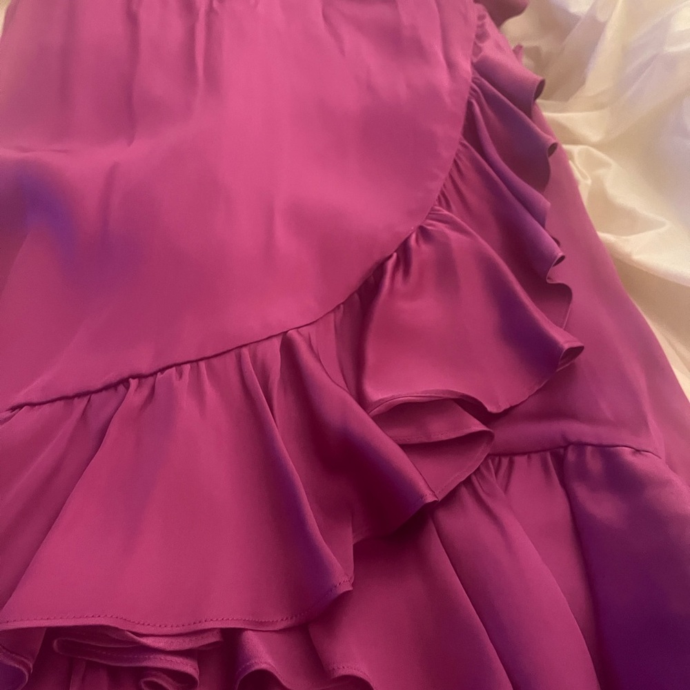 Banana Republic Strapless Vibrant Pink Dress - Picture 5 of 6